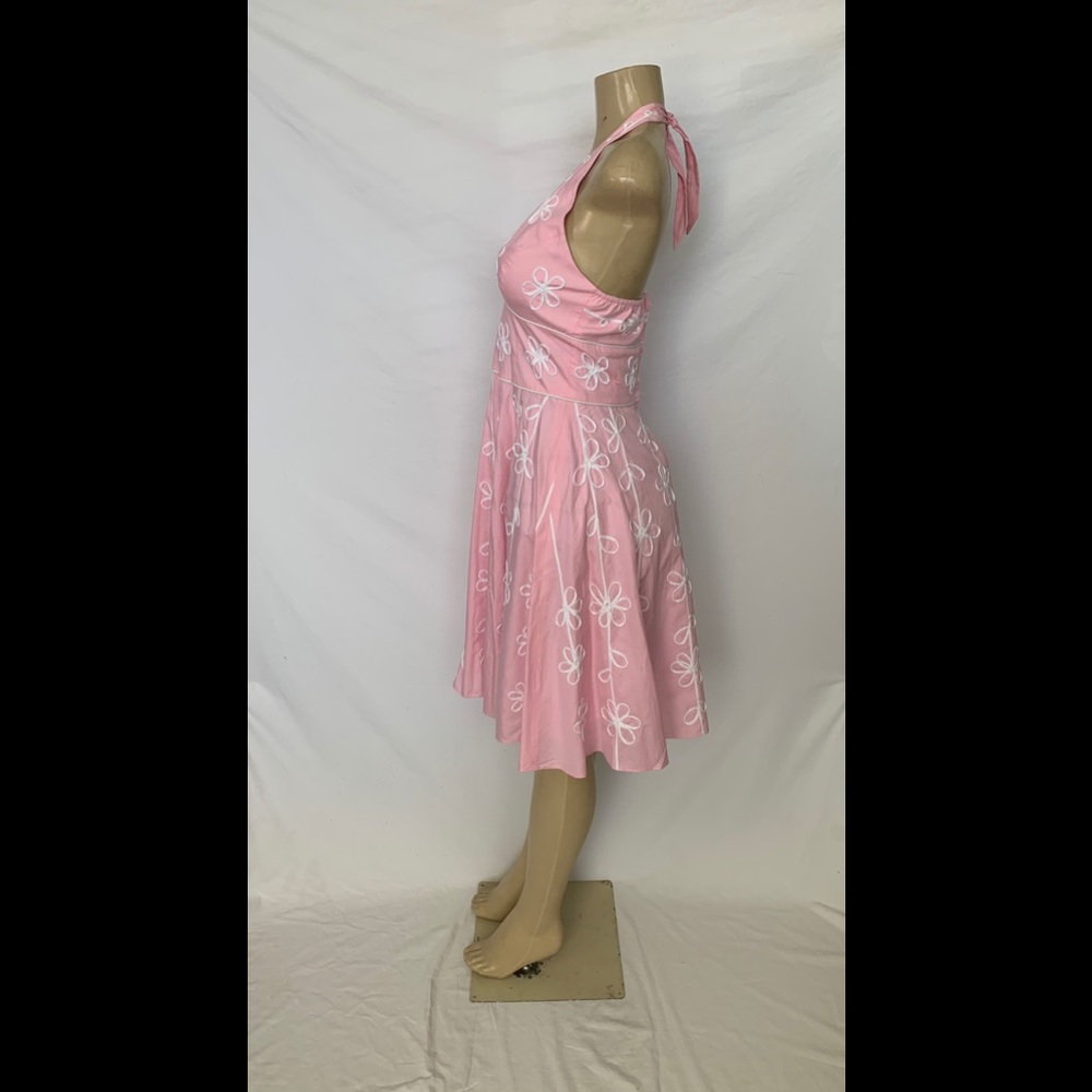 Lilly Pulitzer Size 4 Pink Halter Dress - Picture 5 of 8